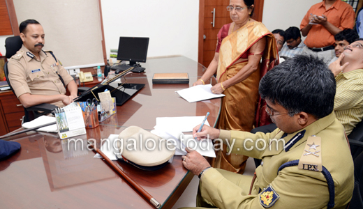 Police commissioner Chandra Shekar